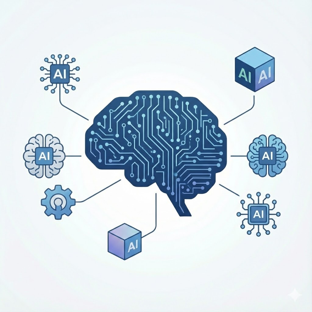 AI(멀티 LLM) 설명 이미지