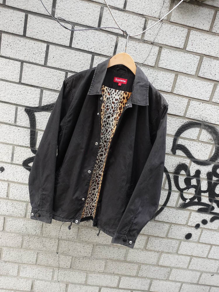SUPREME leopard coach jacket : RAG STORE