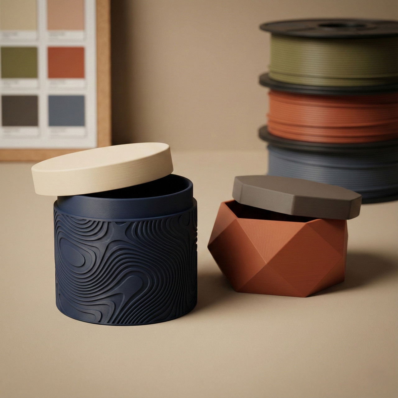 색상 선택과 배색의 자유로움