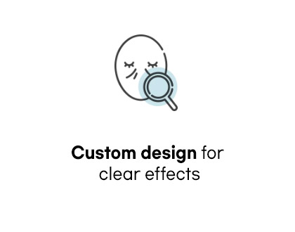 Custom design for  clear effects
