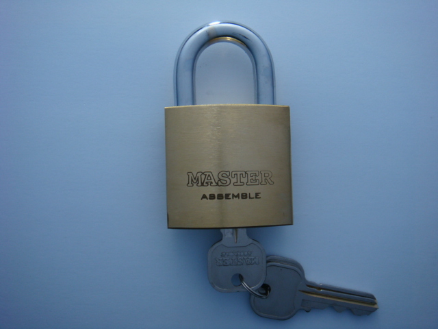 50mm 황동자물쇠