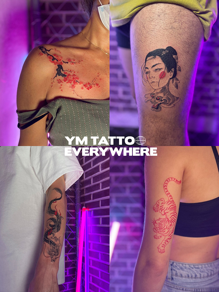 Hongdea street / Illustration Tattoo – Variety of Styles in Hongdae