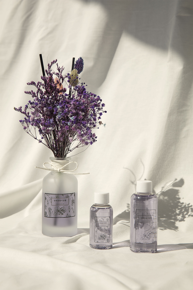 <div class="tb-text-group"><p class="t-text">대한민국 생화향 NO.1<br>원조 브랜드</p><p class="b-text">· 2015년 최초 생화향 상표등록, 단일 생화향 시장 창출</p><p class="b-text">· 전국 오프라인 팝업, 백화점, 온라인 브랜드 입점, 스테디셀러 포지션 확보</p></div>