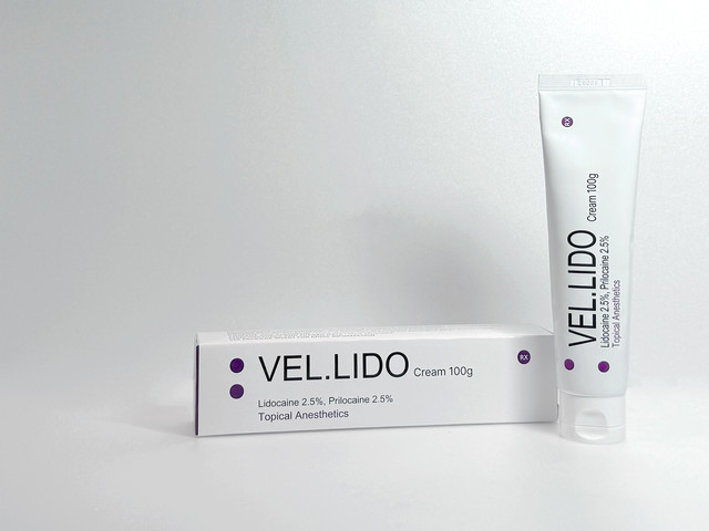 VEL.LIDO 100g (Lidocaine 2.5%, Prilocaine 2.5%)