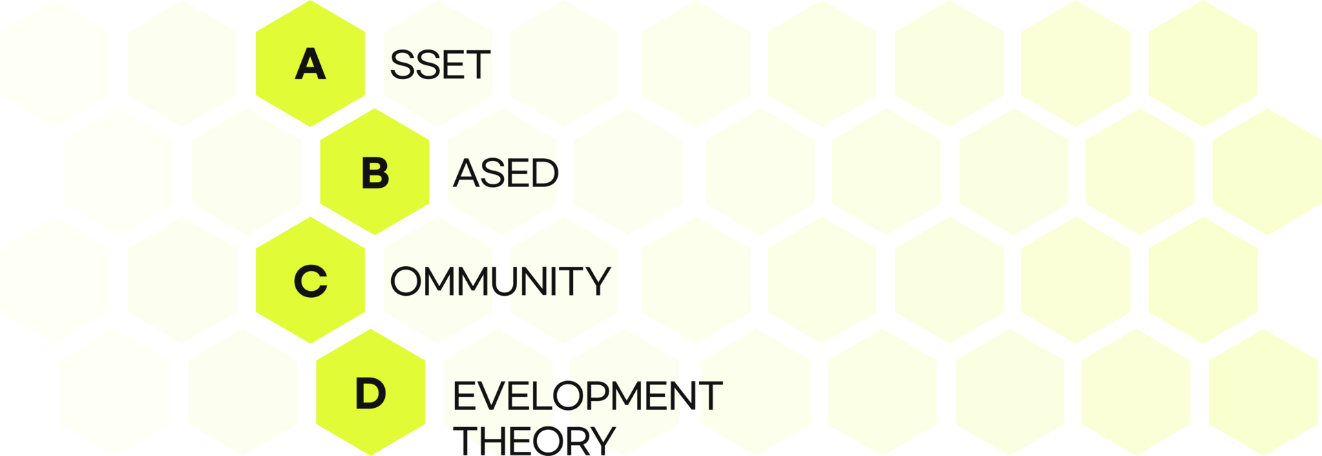 비커넥트랩 비펙트는 자산기반공동체발전이론을 기반으로 운영되고 있습니다
