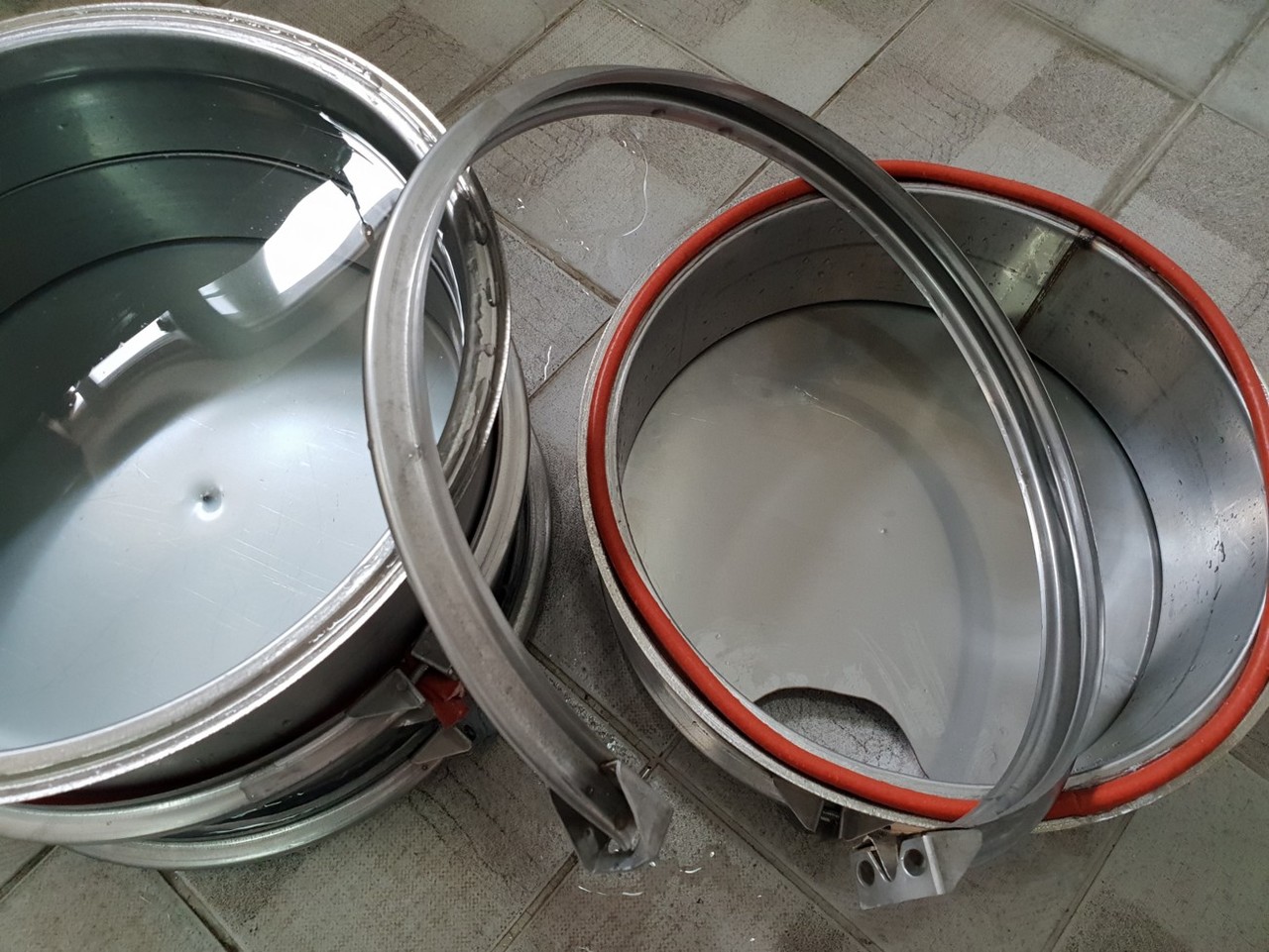 내열 실리콘 패킹의 담수 시험