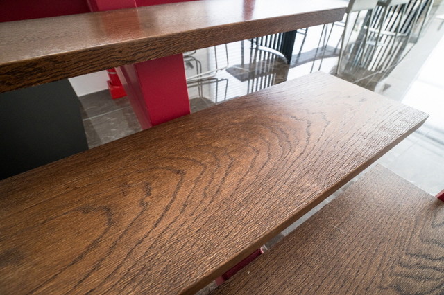 프리미엄 원목계단 시공 사례