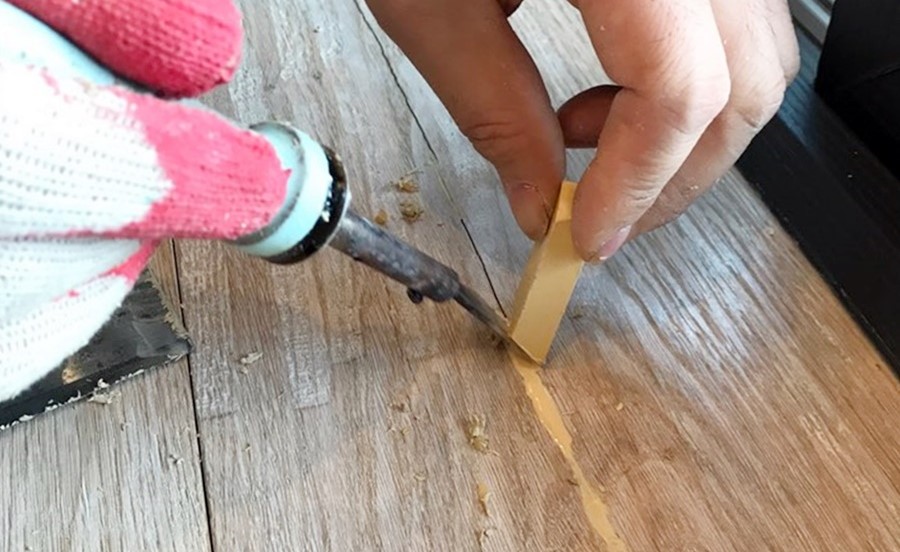 원목마루 케어서비스 손상 무상보수