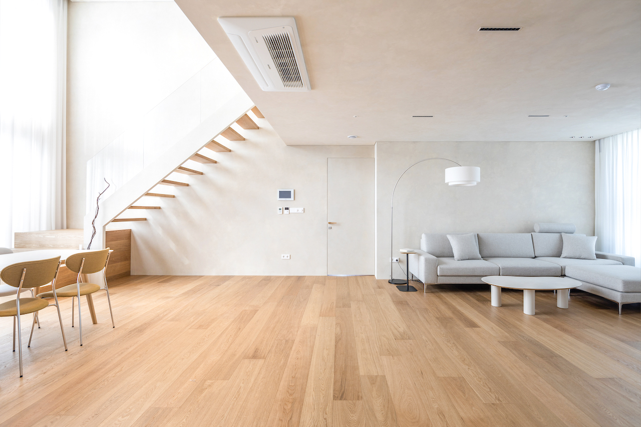 원목마루 색상 오크 내추럴 시공사례