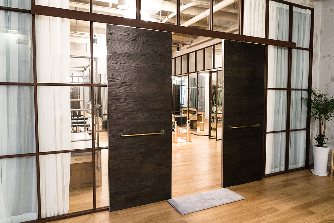 원목 도어 슬라이딩 타입