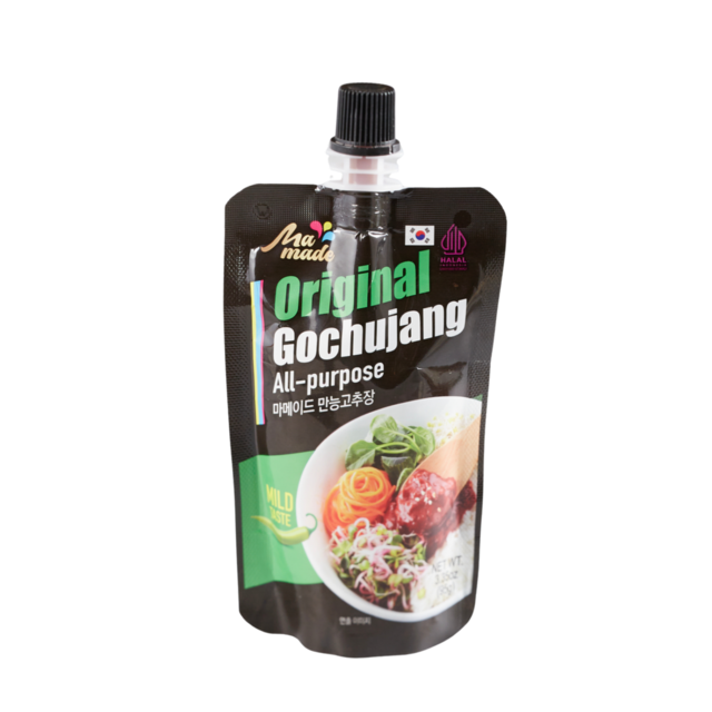 <p id="pr1">All-Purpose<br>Gochujang [MILD]<br><span class="small-textup">NET WT. 120g</span></p>