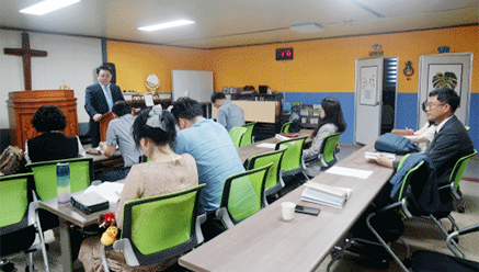 성장반 수료자들과 함께(성장하는 기쁨)