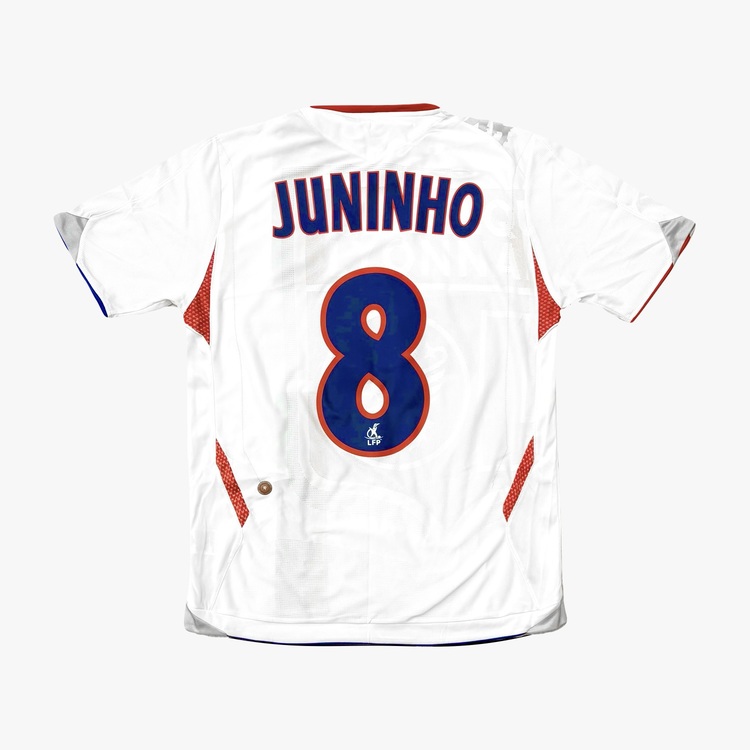 06/07 リヨン　ジュニーニョ　新品紙タグ付　アンブロオフィシャルユニフォーム 06/07 リヨン ジュニーニョ 新品紙タグ付 アンブロオフィシャル