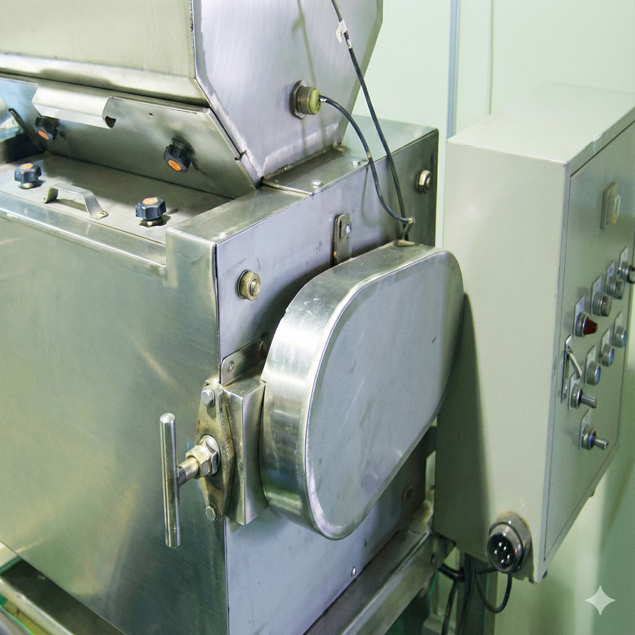 그릿츠 파쇄, 입도 선별기