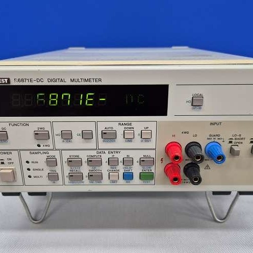 Advantest R6871E DC Digital Multimeter : 엠아이티솔루션