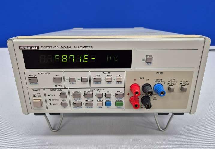 Advantest R6871E DC Digital Multimeter : 엠아이티솔루션