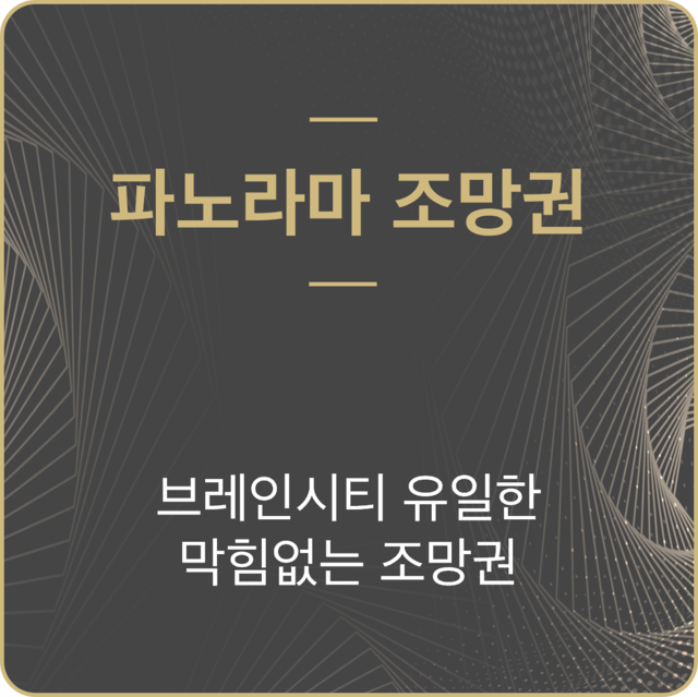 평택 브레인시티 한신더휴 조망권