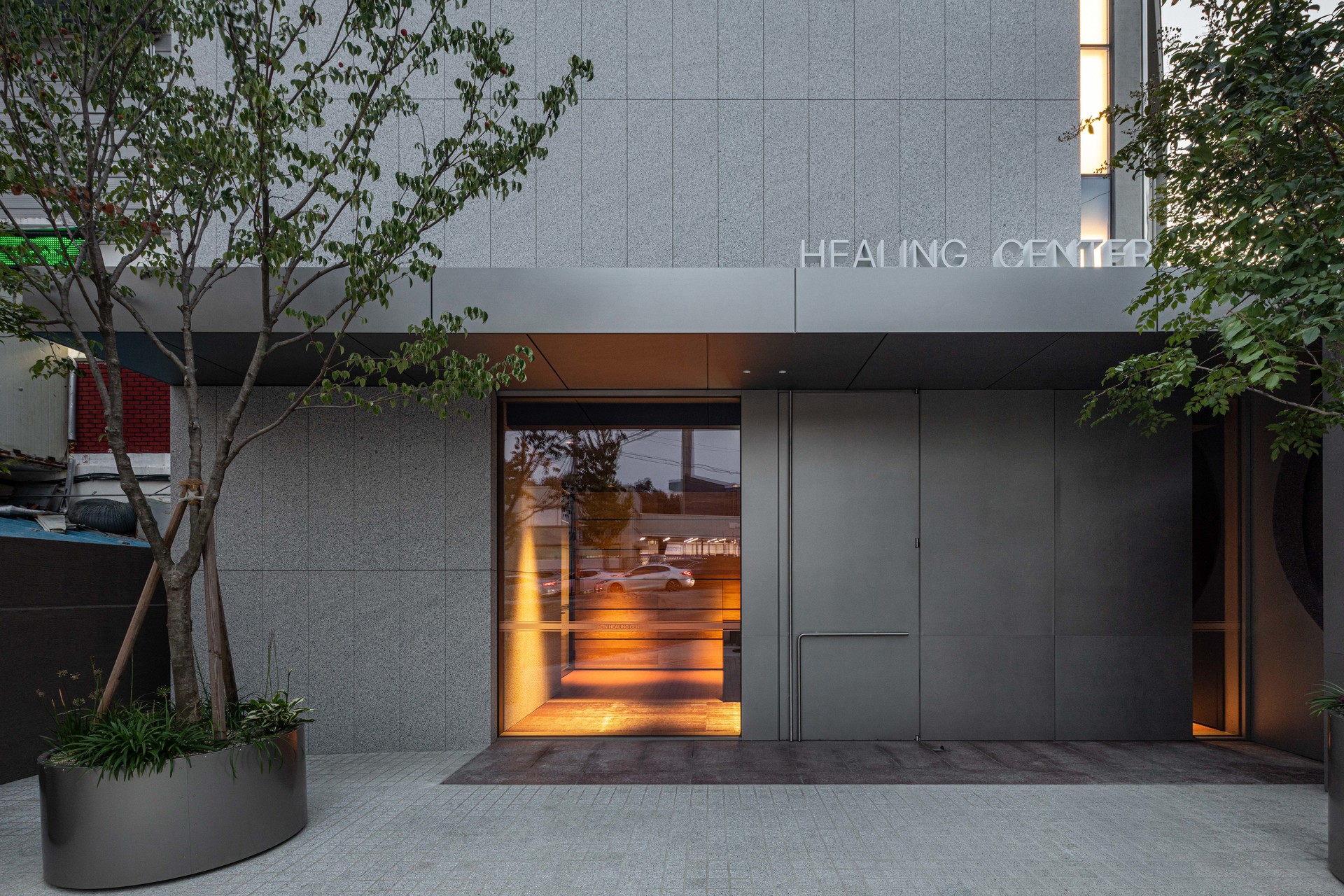 #20 Healing Center Exterior - Night View