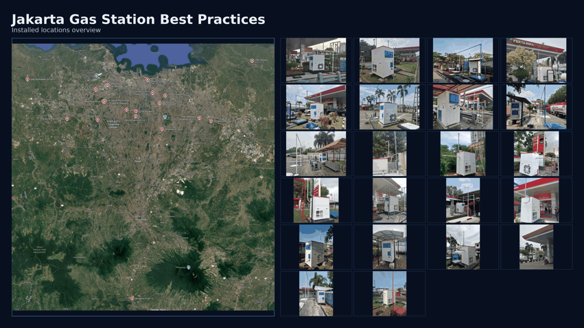 Commercial large-scale deployment case: Jakarta, Indonesia