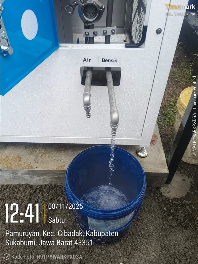 Recovered gasoline from vapor