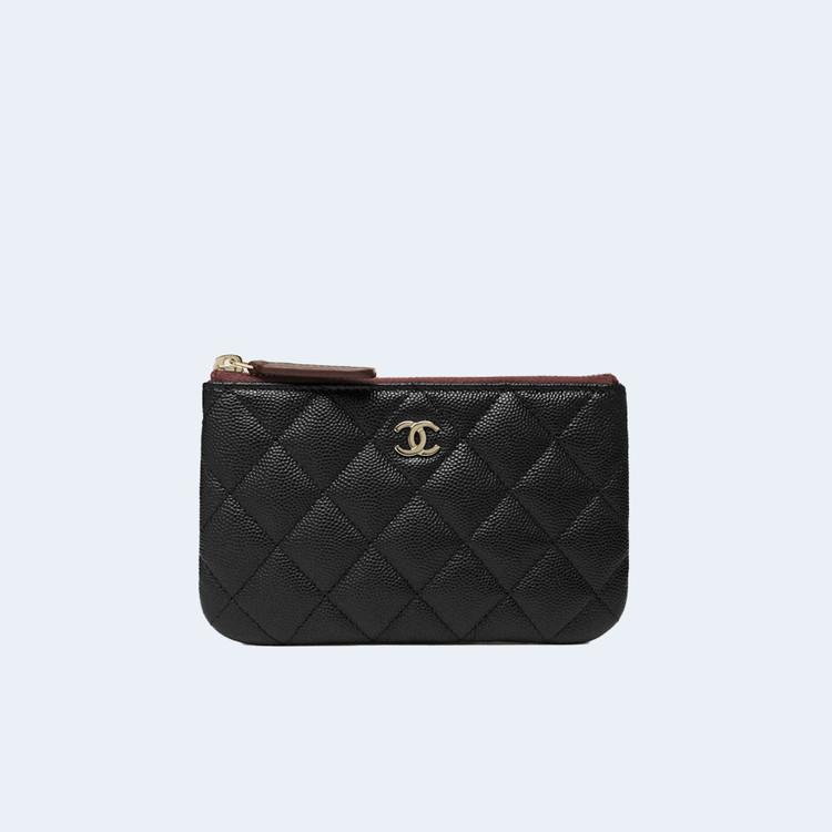샤넬 클래식 미니 파우치
