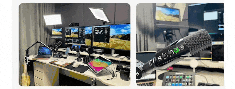 온라인 강의와 기업교육 콘텐츠를 안정적으로 제작할 수 있는 전문 촬영·편집 스튜디오 환경