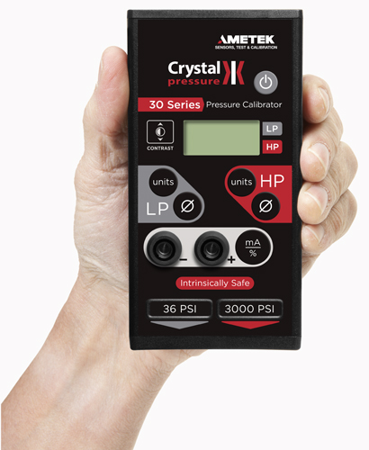 Crystal Pressure - 30 Series Pressure Calibrator