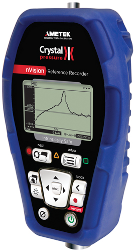 nVision Pressure Recorder, Calibrator
