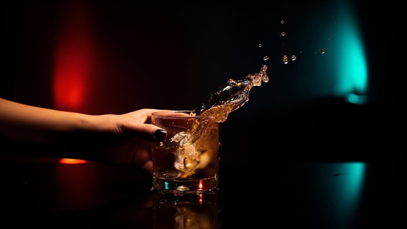 제주룸싸롱 프라이빗 라운지의 밤 무드 이미지