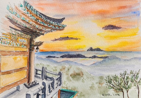 새로운 한 해를 맞으며 - 경상남도 남해 보리암에서