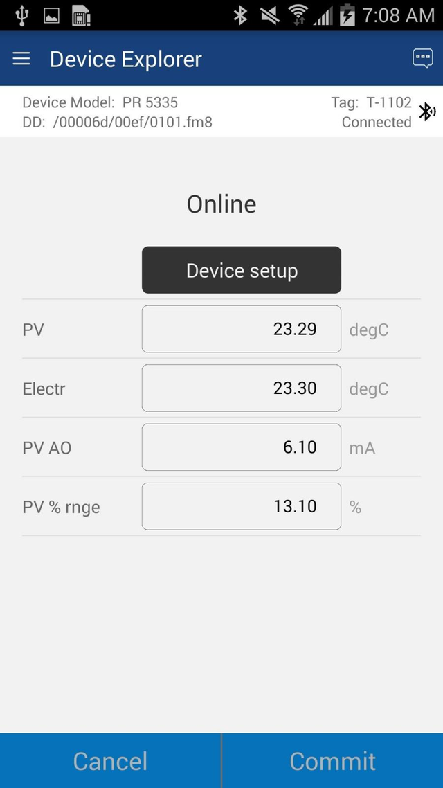 DEVCOMDROID HART Communicator App