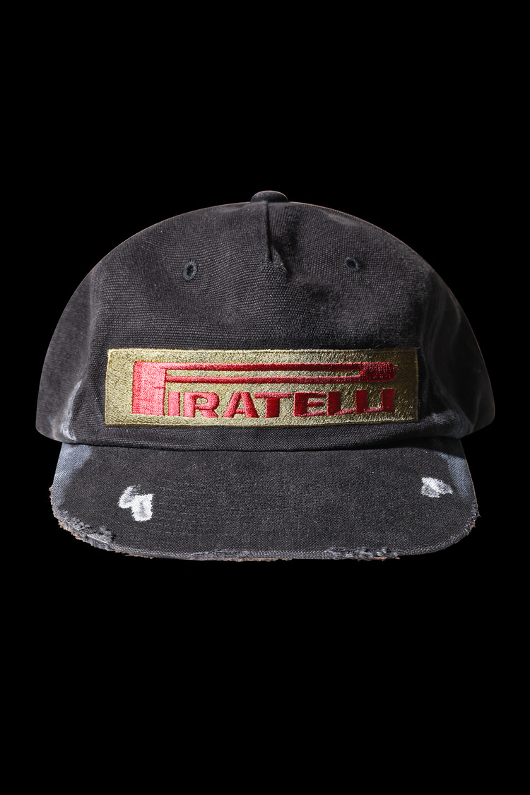 (무신사,29cm)PRTL painted vtg trucker cap - [black] : RAR