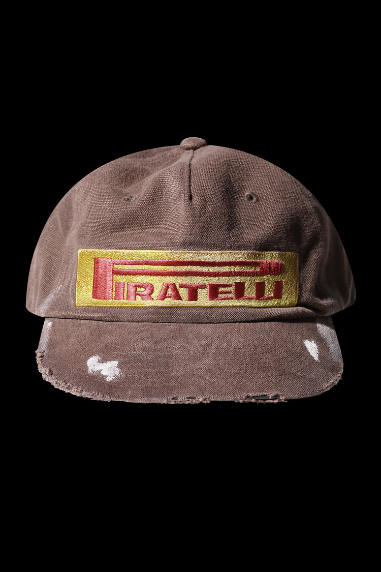 (무신사,29cm)PRTL painted vtg trucker cap - [brown] : RAR
