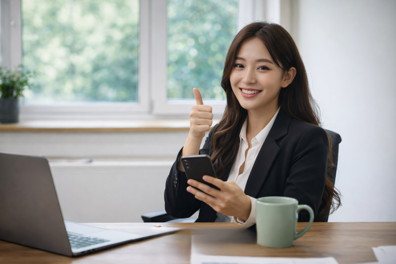 관리 후 여유로운 사장님