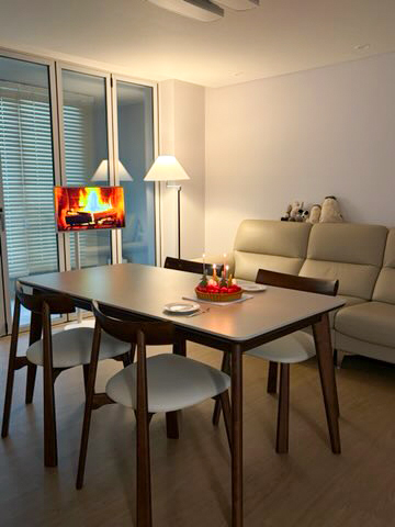 Kamila_카밀리아 포세린 1600T식탁세트 : 박OO님 후기