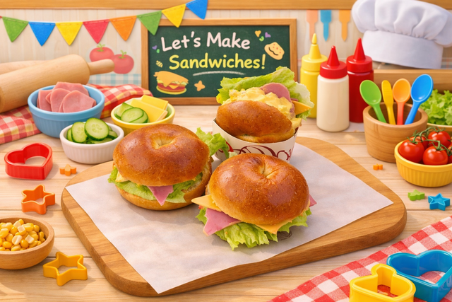 에그샌드위치 만들기