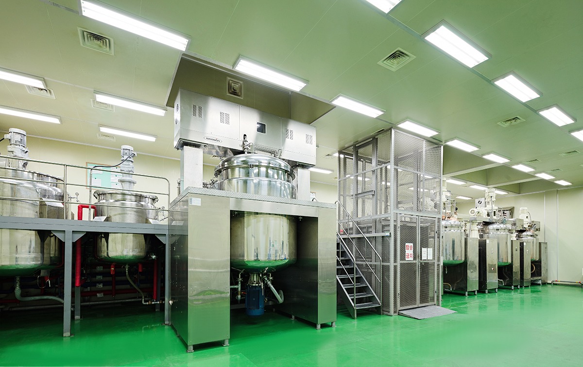 일진코스메틱 생산 시설