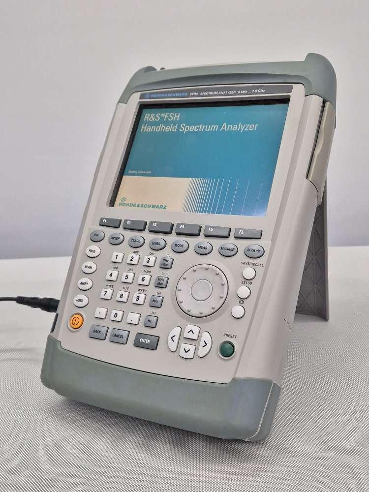 Rohde & Schwarz FSH4 Spectrum Analyzer 9kHz 3.6GHz 휴대용 스펙트럼 분석기 : 엠아이티솔루션