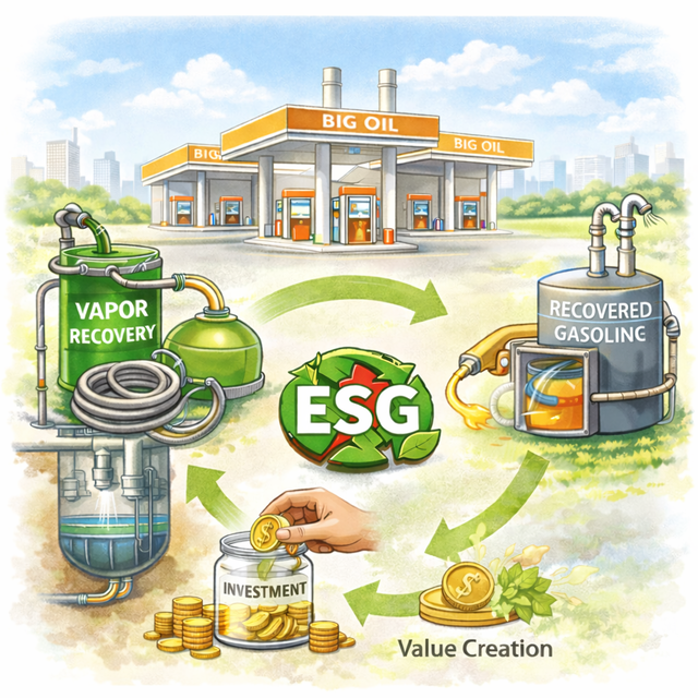 Oil company ESG