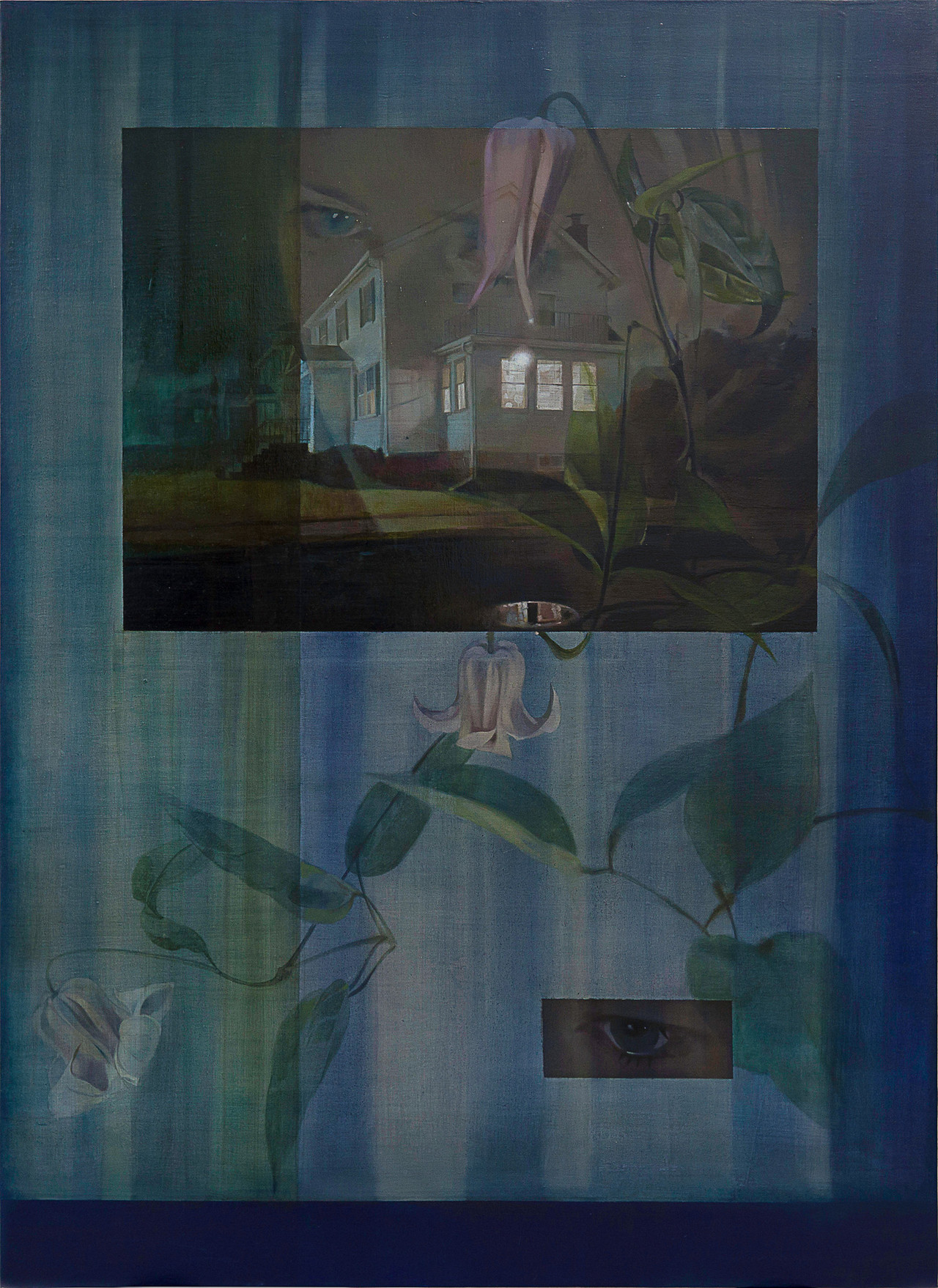 <figcaption class="artwork-caption">   <div class="artist">Lingrou Xie 谢灵柔</div>   <div class="title">    <span class="title-en">We are waiting for the dawn</span> <br> <em>我们在等待天光</em>  </div>   <div class="year">2024</div>   <div class="material">Oil on canvas</div>   <div class="dimensions">140 × 100 cm</div> </figcaption>