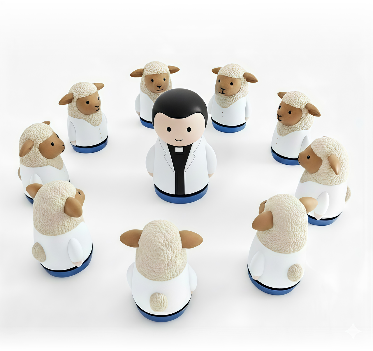 목회자에게 성도가 집중하는 구조