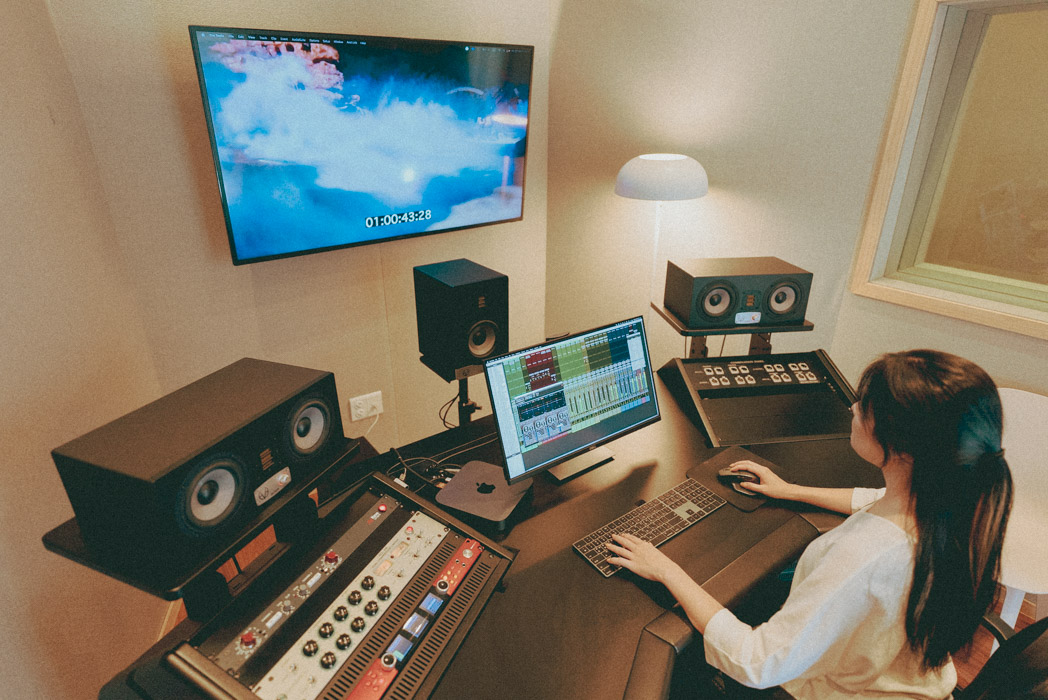 / 영상 사운드 디자인 과정 포트폴리오 실습 중 /