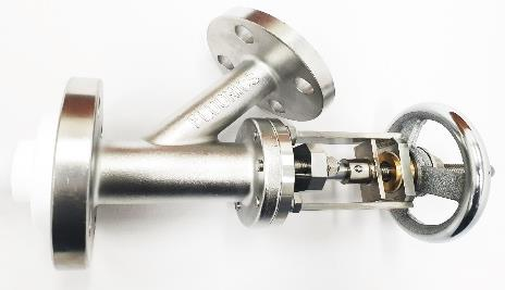 PFA LINED BOTTOM FLUSH VALVE