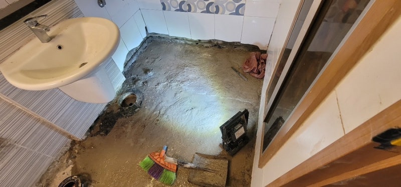 광주 수완지구 세영 미첼 아파트 누수복구