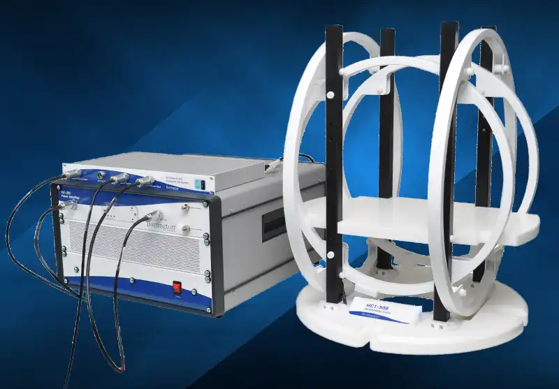 Helmholtz Control System <br><br> <span style=" display:inline-block; width:300px; font-size:14px; color:#888; line-height:1.6; "> Complete control system offering active compensation and orthogonality correction </span>