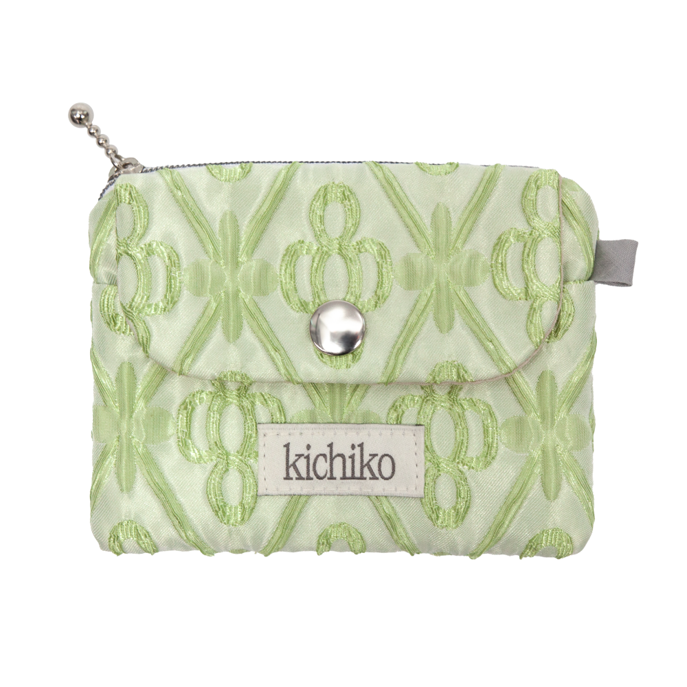 [Card wallet] Legato Jacquard Green : kichiko (키치코)