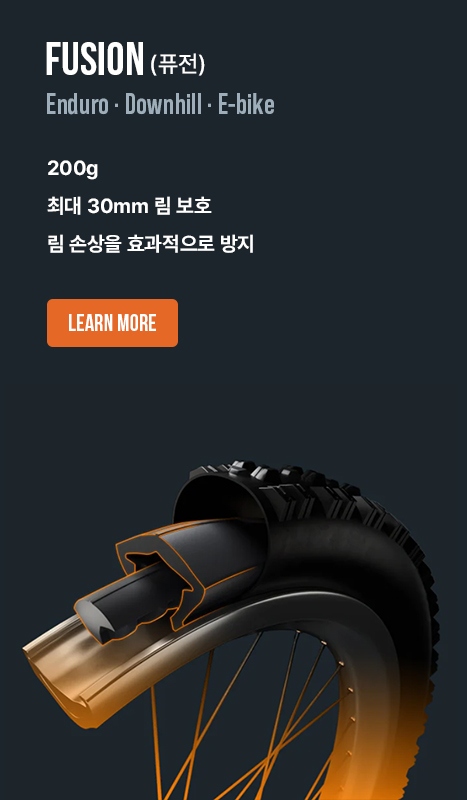 타누스 튜브리스 퓨전 인서트 림 보호 구조