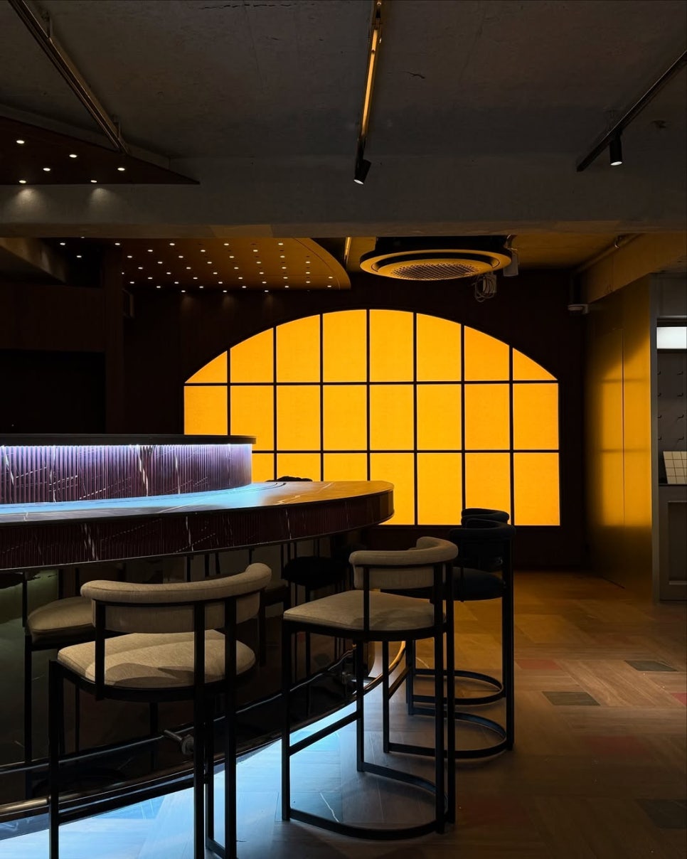 메라톤 쇼룸 한지 메지코 조명