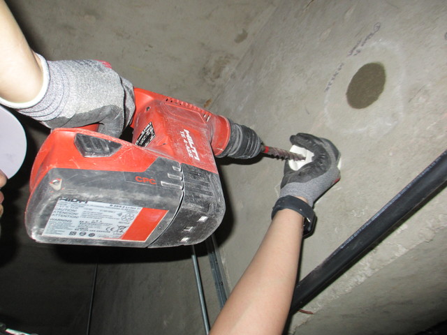 <span style="font-size: 16px;"><strong>【콘크리트 탄산화 시험】</strong></span></p>