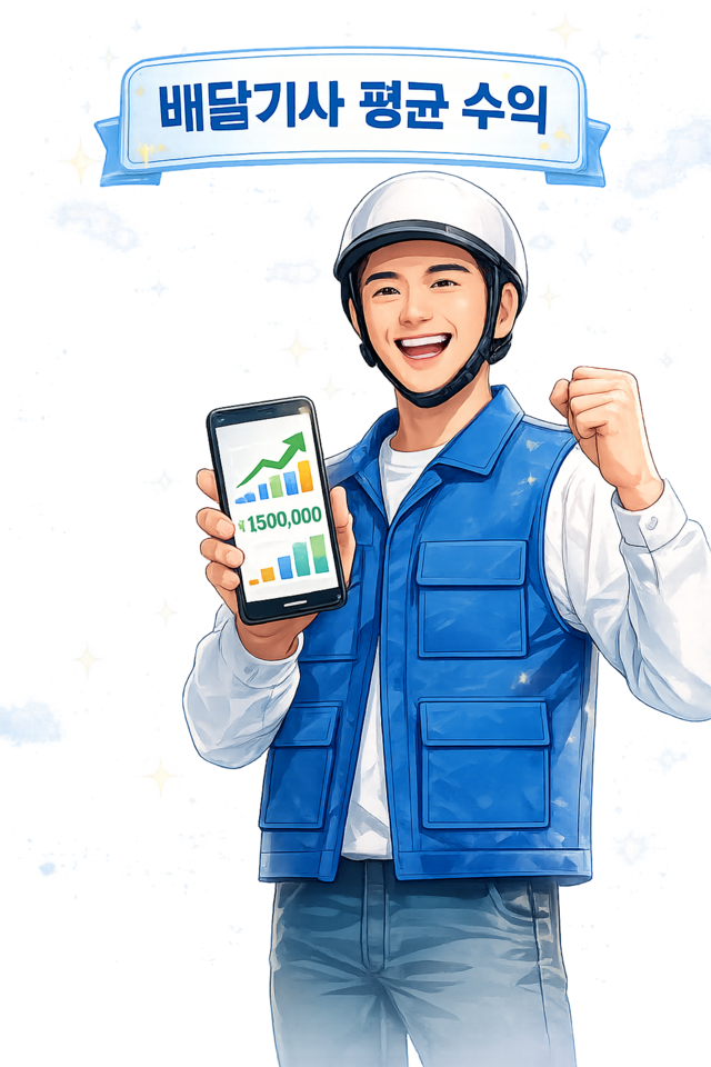 관악구 퀵사무실 배달기사 평균 수익